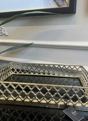 DİKDÖRTGEN GOLD DÖKÜM İTHAL BAKLAVA DESEN