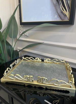 DİKDÖRTGEN GOLD KUĞULU
