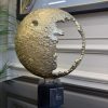 DÖKÜM GOLD DAİRE SOYUT OBJE