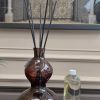 KAHVERENGİ DİFÜZOR KOKU ŞİŞESİ VE EBONY ROSE 500 ML KOKU