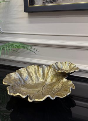 GOLD DÖKÜM KATLI YAPRAK OBJE