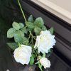 KREM RENGİ LUX ISLAK GÜL DALI